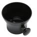 Large Black Plastic Shaving Soap Bowl - Comfortable Grip Portable Shave Mug for Home & Travel - Buy Online on GoSupps.com
