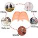 3 Pairs Ballet Silicone Toe Caps - Full Toe Protection for Ballet Pointe Shoes & High Heels | Breathable Nude Toe Sleeves for Forefoot Cushioning - Buy Online on GoSupps.com
