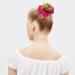 Guvass 2 Pack Hot Pink Velvet Hair Scrunchies for Women - Soft Elastic Hair Bands - Buy Online on GoSupps.com