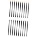Baluue 100pcs Eye Makeup Tools Eyeliner Liquid Brush Gel Liner Brush Eyeliner Applicator Tool White - Buy Online on GoSupps.com