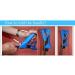 Forearm Crutches Adjustable Forearm Crutches 1 Pair of - Adult 5 '- 6'9' 'Adjustable Foldable Shock Absorber Lightweight Arm Crutch Journey - Buy Online on GoSupps.com