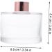 minkissy 1 Set Aromatherapy Glass Bottle Home Decoration Essential Oils Diffusers for Home for Home Glass Diffuser Jars Empty Perfume Bottle Scent Diffuser Car Perfume Bottle - Buy Online on GoSupps.com