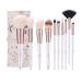 10 Makeup Brushes Set Full Set Of Makeup Brushes Loose Powder Brush Eyeshadow Brush(1 D) 1 D
