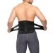 Lower Back Support Brace For Men And Women Double Layer Pressurized Lumbar Spine Decompression Belt Breathable Waist Back Posture Correction Sports Protection Girdle (Color : Black Size : XXL) lofty Black S - Buy Online on GoSupps.com