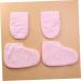 Healeved 6 Pairs Bath Treatment Mitt Kaleidoscope Toy Wax Care Mittens Foot Spa Cover Hand Treatment Mitts Beauty Gloves Spa Gloves Warm Gloves Dry Hands Gloves Take a Bath Paraffin Pink - Buy Online on GoSupps.com