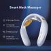 SKG K6 Cordless Electric Neck Massager with Heat | 4 Modes 15 Levels | Deep Tissue Trigger Point Massage for Home, Office, Car | White - Buy Online on GoSupps.com