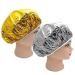 YIZAN Shower Cap - Heat Insulation Aluminum Foil Hat for Women | Elastic Hairdresser Cap - Silver - Buy Online on GoSupps.com