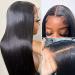 Lace Front Human Hair Wig - Straight Brazilian Virgin Hair, 150% Density, Pre-Plucked with Baby Hair - Natural Color, 30inch - Buy Online on GoSupps.com