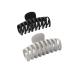 2PCS Large Black/White Hair Claw Clips - Fashion Hair Barrettes for Women - Strong Hold Hair Accessories - Buy Online on GoSupps.com