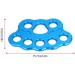 8 Holes Rigging Plate 36KN Paw Rigging Plate for Outdoor Rock Climbing - Buy Online on GoSupps.com