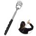 Back scratches pull-out scratch-hand back scratch telescopic hand massager stainless steel with rubber riff