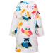 XINNE Boys Girls Soft Bathrobe | Cute Owl Pattern Flannel Hoodie Pajamas for Toddlers & Babies | Cozy Sleepwear - Buy Online on GoSupps.com