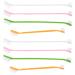 TOGEVAL 8pcs Double Head Dog Toothbrush Pet Toothpaste Cat Dental Care Dual-head Brush Pet Dual-head Dogs Pp