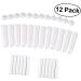 Healeved Refillable Inhaler Tubes - 12 Sets for Essential Oils - Nasal Aspirator White Inhaler Stick - Filling Packaging Tube - Buy Online on GoSupps.com