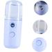 BIUDECO 1pc Portable Humidifier Plastic Humidifier Face Mist Sprayer Creative Humidifier Beauty Tool Skin Moistener Beauty Sprayer Spray Humidifier Women Humidifier Face Humidifier 14.5X4CM Blue - Buy Online on GoSupps.com