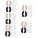 Mobestech 20 Pairs Anti-wear Stickers for High Heels Heel Pads for High Heels High Heel Insoles Foot Pads for Shoes Boots Metatarsal Pad Replacement Inserts Shoes Women's Sandals Carpet