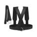 Sled Pull Sled Harness Tire Pulling Speed Resistance Power Belt Adjustable Weight Trainer with Pull Strap