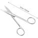 Buy Stainless Makeup Scissors | Curved & Eyebrow Scissors - International Shipping Available - Buy Online on GoSupps.com
