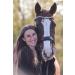 Stunning White & Black Thoroughbred Browband | Premium Equestrian Accessories - BRIDLERY - Buy Online on GoSupps.com