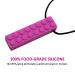 BUDDE 5PCS Sensory Chew Necklace Bundle for Kids - Teething, ADHD, Autism - Food Grade Silicone Oral Motor Chewy Teether - Buy Online on GoSupps.com