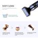 KouRy 4-in-1 Electric Ear & Nose Hair Trimmer for Men & Women - Painless Waterproof Facial Hair Remover with Dual Edge Blades (Black - Buy Online on GoSupps.com