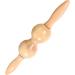 Toddmomy 5-St Meridian Massage Device - Leg & Body Fascia Roller Tab Manual Muscle Acupressure Tools Unique 31x6cm Design International Shipping - Buy Online on GoSupps.com