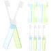 Shop Minkissy 40pc Portable Collapsible Travel Toothbrush Set - Compact Professional Manual Folding Toothbrushes for Teeth Cleaning | International Shipping Available - Buy Online on GoSupps.com