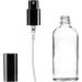 YIZHAO Clear Glass Spray Bottles 4oz - 9 Pcs Fine Mist Refillable for Essential Oils Perfume Aromatherapy & Travel - Durable Metal Cap - Buy Online on GoSupps.com