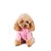 Dog Hoodie Pet Clothes -Comfortable Soft Breathable Warm Dog Clothes Outdoor Sports Dog Face Hoodie for Small and Medium Dogs (Medium pink) Medium pink