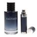 Dior Dior sauvage 2 pcs set: 3.4 edt sp + 10ml edt s 3.4 Fl Oz