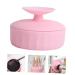 Abaodam Makeup Brush Cleaning Box | Silicone Brush Cleaner & Pad | Compact 7.9x5.25x4.9CM | Pink - Best eCommerce for International Shipping - Buy Online on GoSupps.com