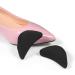 Healifty Shoe Inserts for Men & Women - Toe Plug Filler for Big Shoes - 2 Pairs (Black) | Comfortable Fit & Support - Buy Online on GoSupps.com