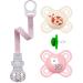 MAM Perfect Start mini pacifier 0-2 Girl // set of 2 // incl. sterilized transport box & NIP pacifier strap