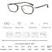 NYASAA Women's Reading Glasses - Stylish Lightweight Round Frame Blue Light Blocking Eyeglasses 2.00x - Comfortable & Chic in Black - Buy Online on GoSupps.com
