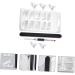 1 Set Nail Extension Set Dual Ended Brush Coffin Nail Forms Nail Molds Fake Nail Tips Picker Fake Acrylic Nails Clear Fake Nails Pedicure Plastic Lengthen Light Pen - Buy Online on GoSupps.com