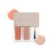 Pluchke Water-base Vegan Nail Polish 3pcs in set   Halal-friendly Glossy Nail Polish   Air&Water Permeability Low-Odor Vegan Cruelty-Free Peach color Nail Polish (Peach Rose  0.51 fl oz)
