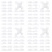 XIDIT 72 Pairs Eyeglass Nose Pads Glasses Silicone Anti-Nose Pads for Glasses Sunglasses