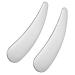 DRESSOOS 2pcs Cosmetic Spatula Under Eye Cream Night Cream for Face Eye Creams Lotion Spatula Stainless Steel