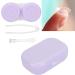 Buy Portable Mini Contact Lens Case Kit - Travel Storage Holder with Mirror (Purple) | Best Online Shop for Contact Lens Accessories - Buy Online on GoSupps.com