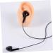Human Ear Model Earrings Display Set - 4pcs Pierced Ear Piercing Jewelry Simulator for Studs - Assorted Colors - 5.66x4.88x5cm - Buy Online on GoSupps.com