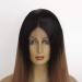 Silky Long Straight Lace Front Wig - 2 Tone Gradient Heat-Resistant Synthetic Hair for Daily & Cosplay 16in & 18in - Buy Online on GoSupps.com