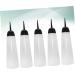 5 pi ces Lot de Flacons Rechargeables pour Teinture Cheveux Bouteille Plastique avec Embout Oblique Gradu Application Pr cise Fuite pour Salon de Coiffure R utilisable - Buy Online on GoSupps.com