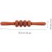Minkissy Four-Wheel Wooden Massager - Handheld Roller for Body Relaxation & Fitness | Rosewood Massage Device for Legs & Lower Back - Buy Online on GoSupps.com