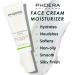 Phoera Face Moisturizer Cream | Hydrating & Nourishing Skincare for All Skin Types | Shea Butter & Hyaluronic Acid | Non-Greasy Silky Finish | Shop Internationally - Buy Online on GoSupps.com