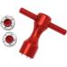HISTAR 2Pcs Golf Custom Red Weights + Wrench for Titleist Scotty Cameron Putters 15.0g - Buy Online on GoSupps.com