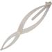 Eyebrow Stencil Ruler Measuring Tool 3 Point Positioning Microblading Eyebrow Ruler Golden Ratio for Salon (Silver) - Buy Online on GoSupps.com