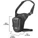 Gutriff Thigh & Leg Bag for Men & Women - Perfect for Running Cycling Motorcycle Sports & Work - Black - Buy Online on GoSupps.com