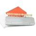 16 Colors /1 Set Teeth Whitening Shade Guide 3D Tooth Color Chart
