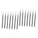 Hemoton 100 Pcs Disposable Eyeliner Brush Eyeliner Brush Applicator Gel Eyeliner Brush Eye Liner Pens