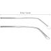 Iplusmile Replacement Ironing Tips - 4 Pairs for Metal Glasses Sunglasses Hinges & Earrings | TR90 Rose Gold - Buy Online on GoSupps.com
